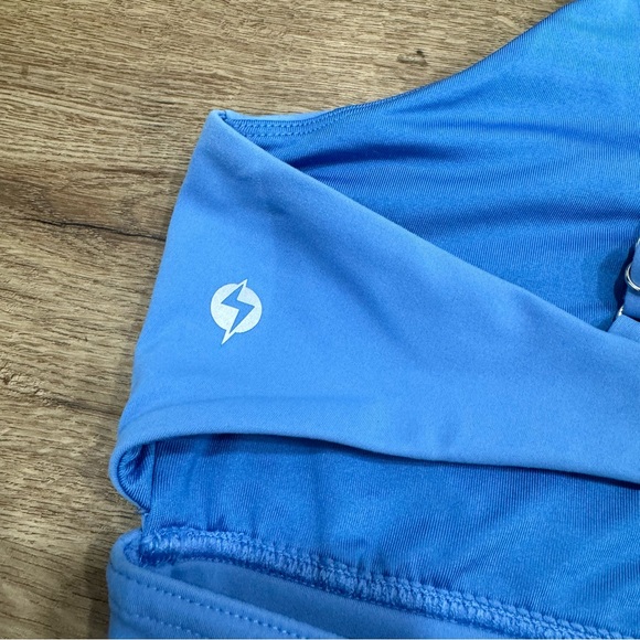 Popflex The Perfect Bra Longline Sports Bra Sailor Blue - Picture 5 of 6